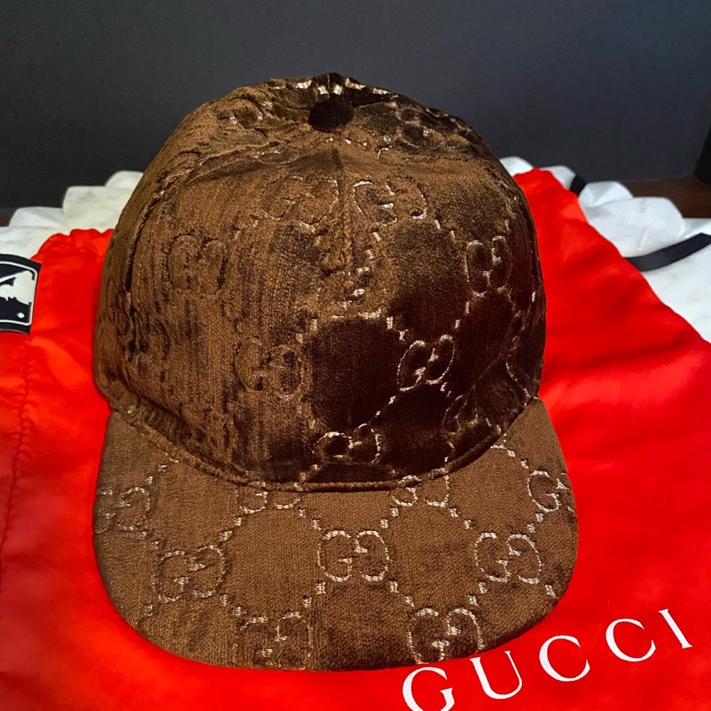 Gucci velvet GG supreme - Picture 5 of 8
